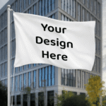 Outdoor Flags in Silk Fabric